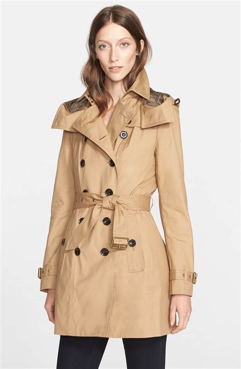 burberry brit trench coat nordstrom|trench coat Burberry femme.